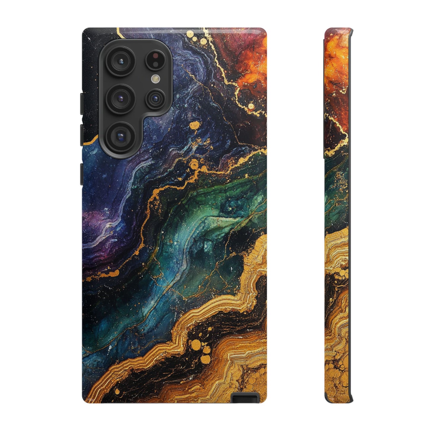 Cosmic Agate Veins – Tough Samsung Galaxy Case