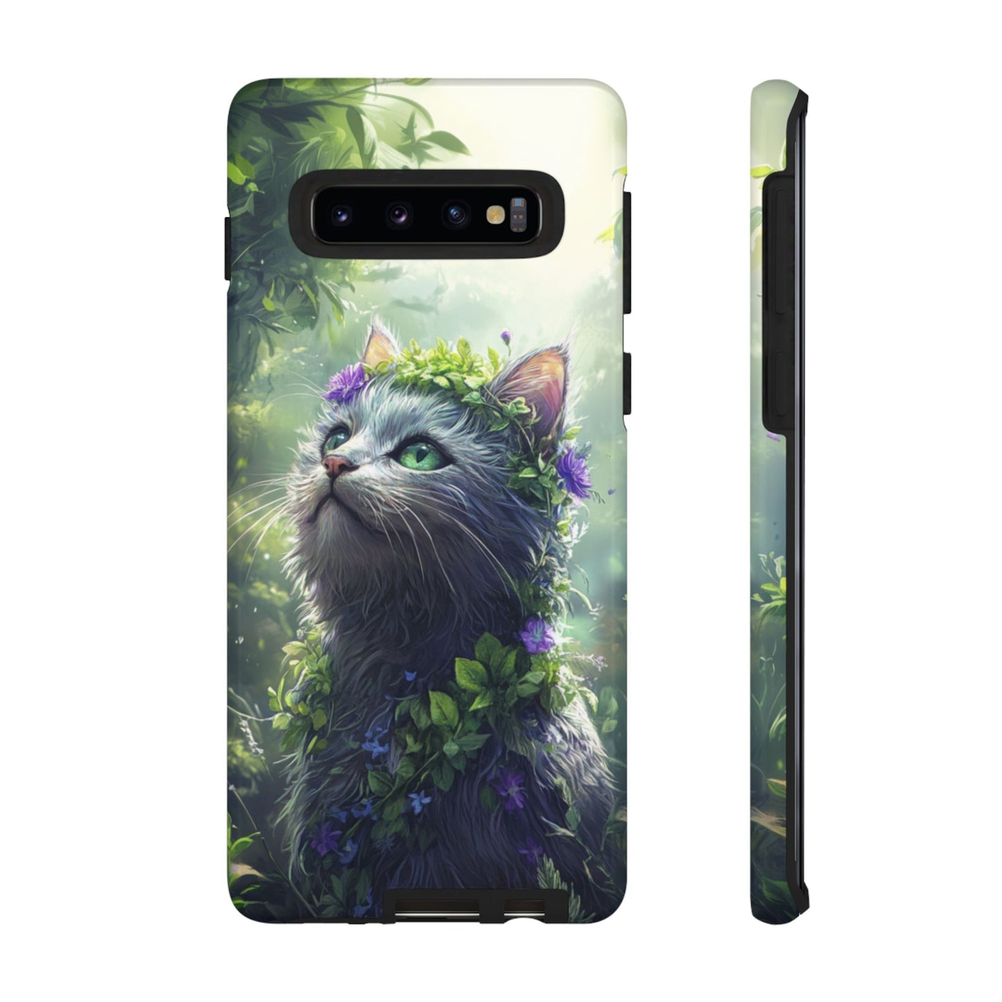 Forest Spirit Cat - Tough Samsung Galaxy Case