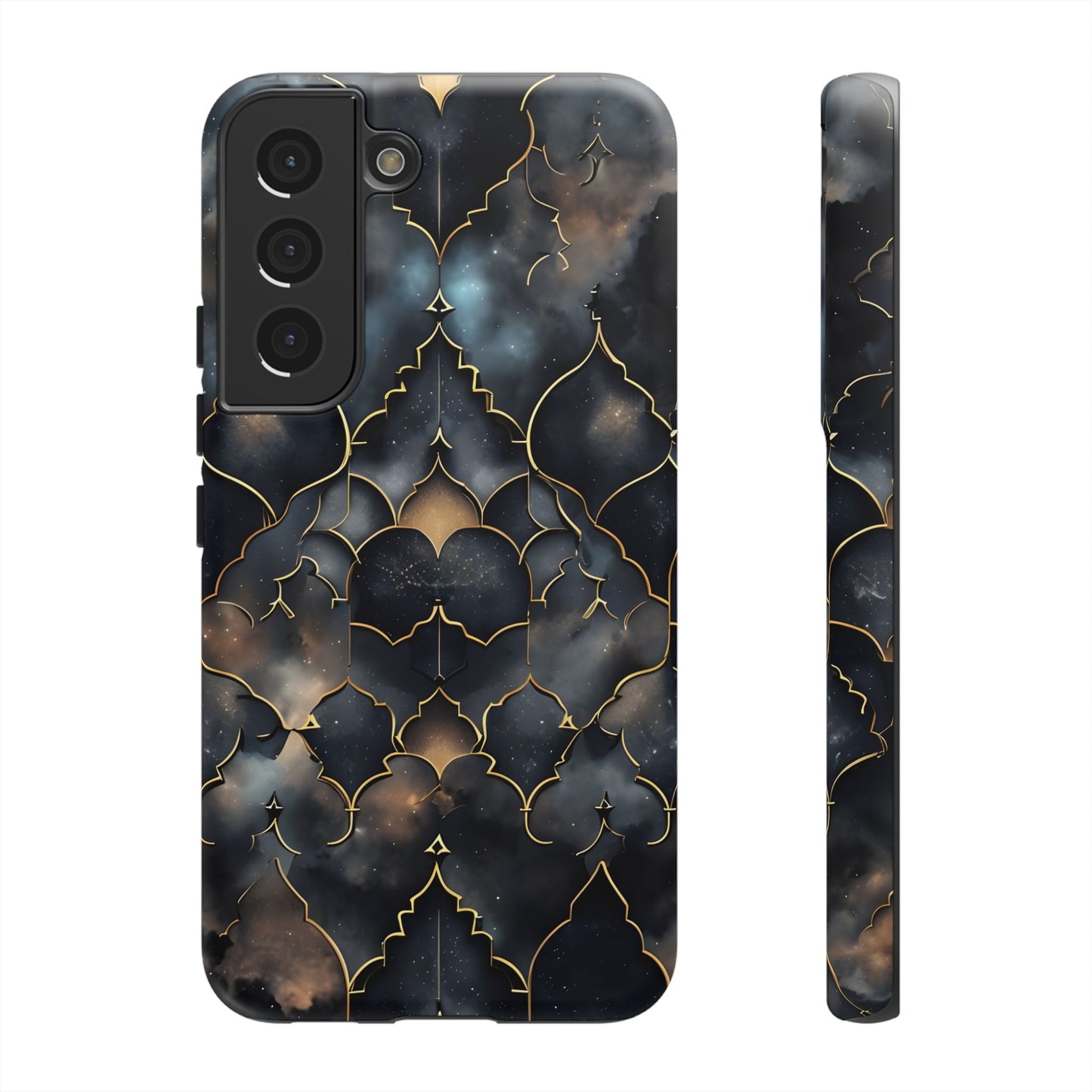 Celestial Mosaic: Cosmic Elegance Phone Case - iPhone, Google Pixel, Samsung Galaxy