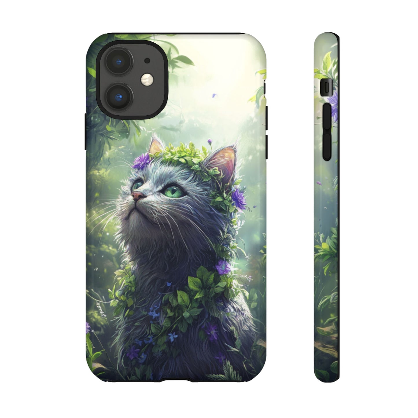 Forest Spirit Cat - Tough iPhone Case