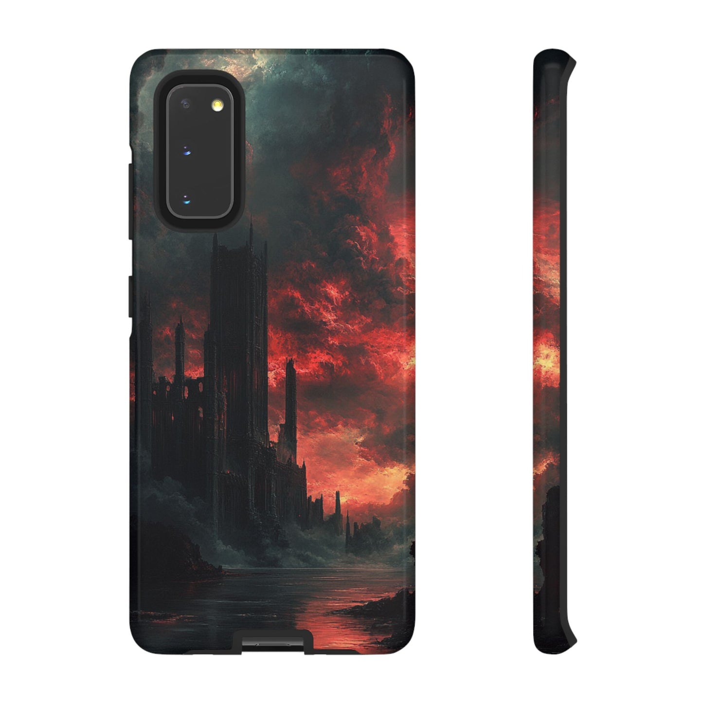 Crimson Dread Citadel – Tough Samsung Galaxy Case