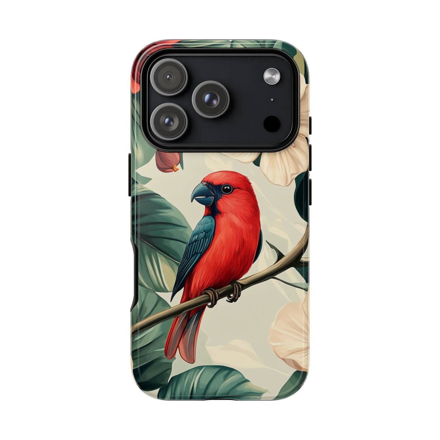 Scarlet Songbird - Tough iPhone Case