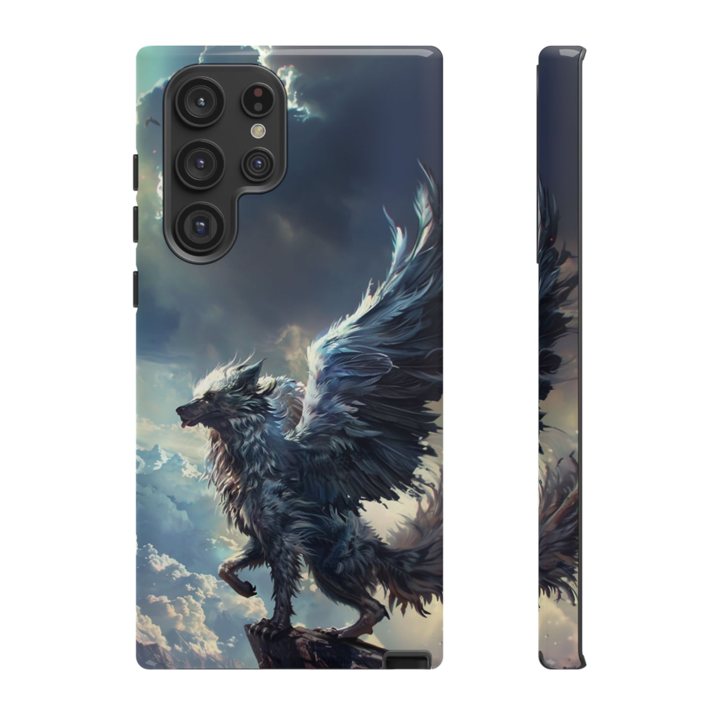 Winged Wolf Protector - iPhone, Google Pixel, Samsung Galaxy