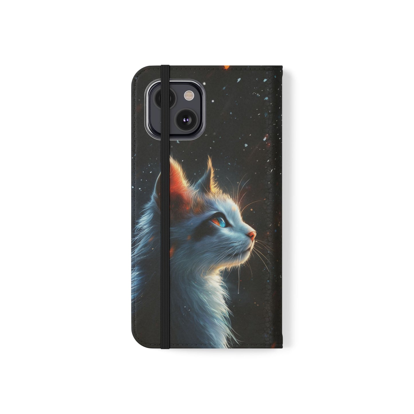 Starlight Cat - Wallet Flip Case