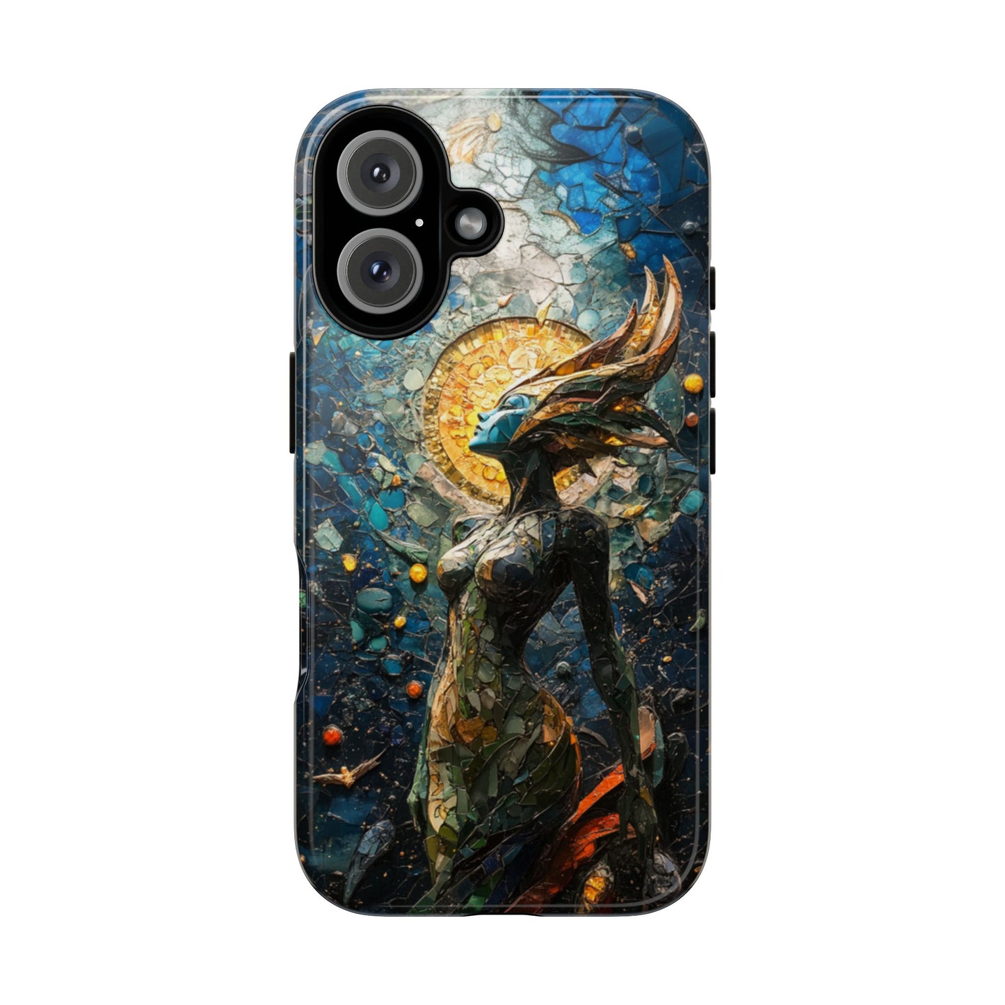 Ethereal Mosaic Goddess Phone Case - iPhone, Google Pixel, Samsung Galaxy