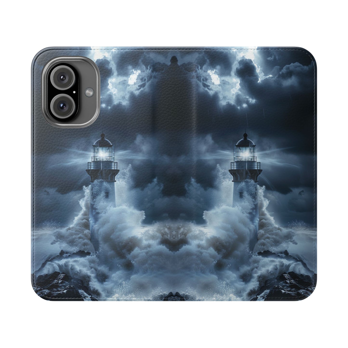 Stormbound Lighthouse - Wallet Flip Case