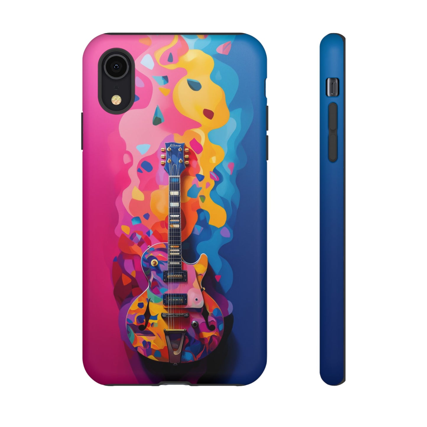 Vibrant Abstract Guitar Phone Case - iPhone, Google Pixel, Samsung Galaxy