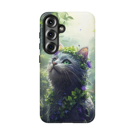 Forest Spirit Cat - Tough Samsung Galaxy Case
