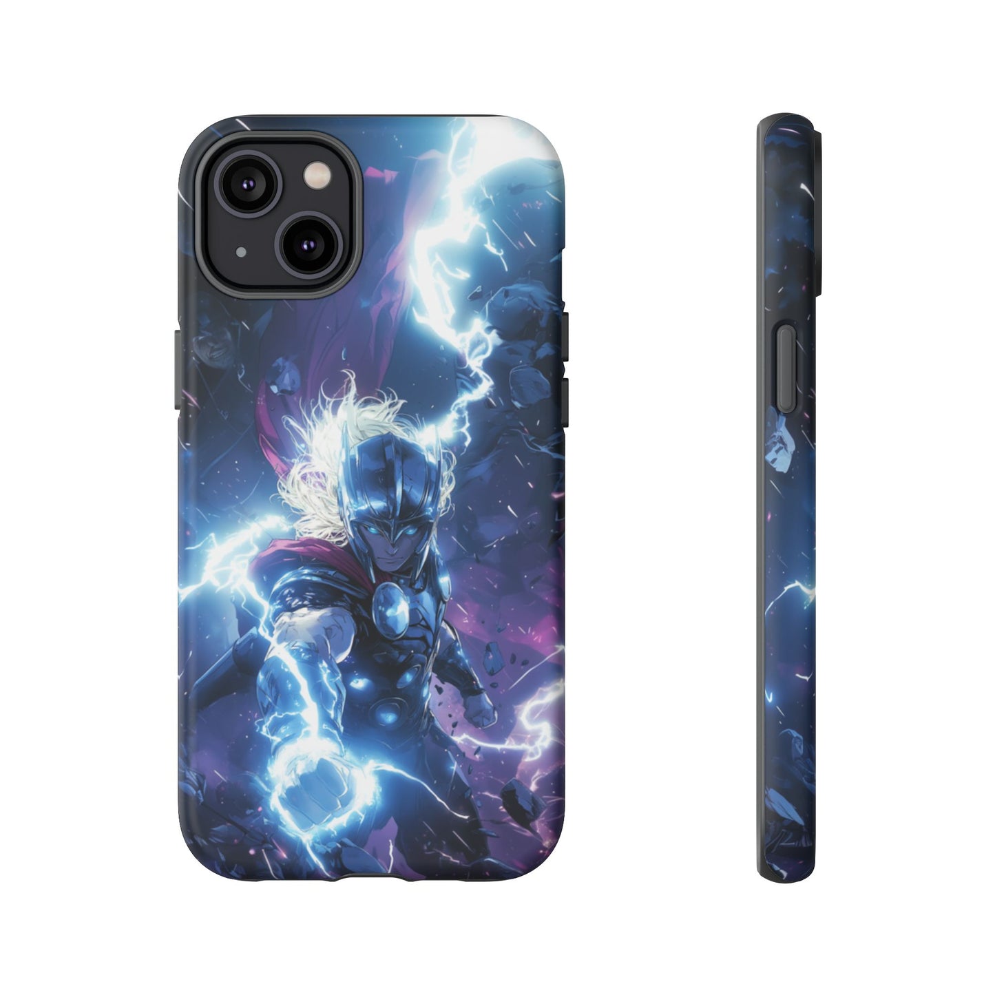 Lightning Fury: Thor Anime Action Phone Case - iPhone, Google Pixel, Samsung