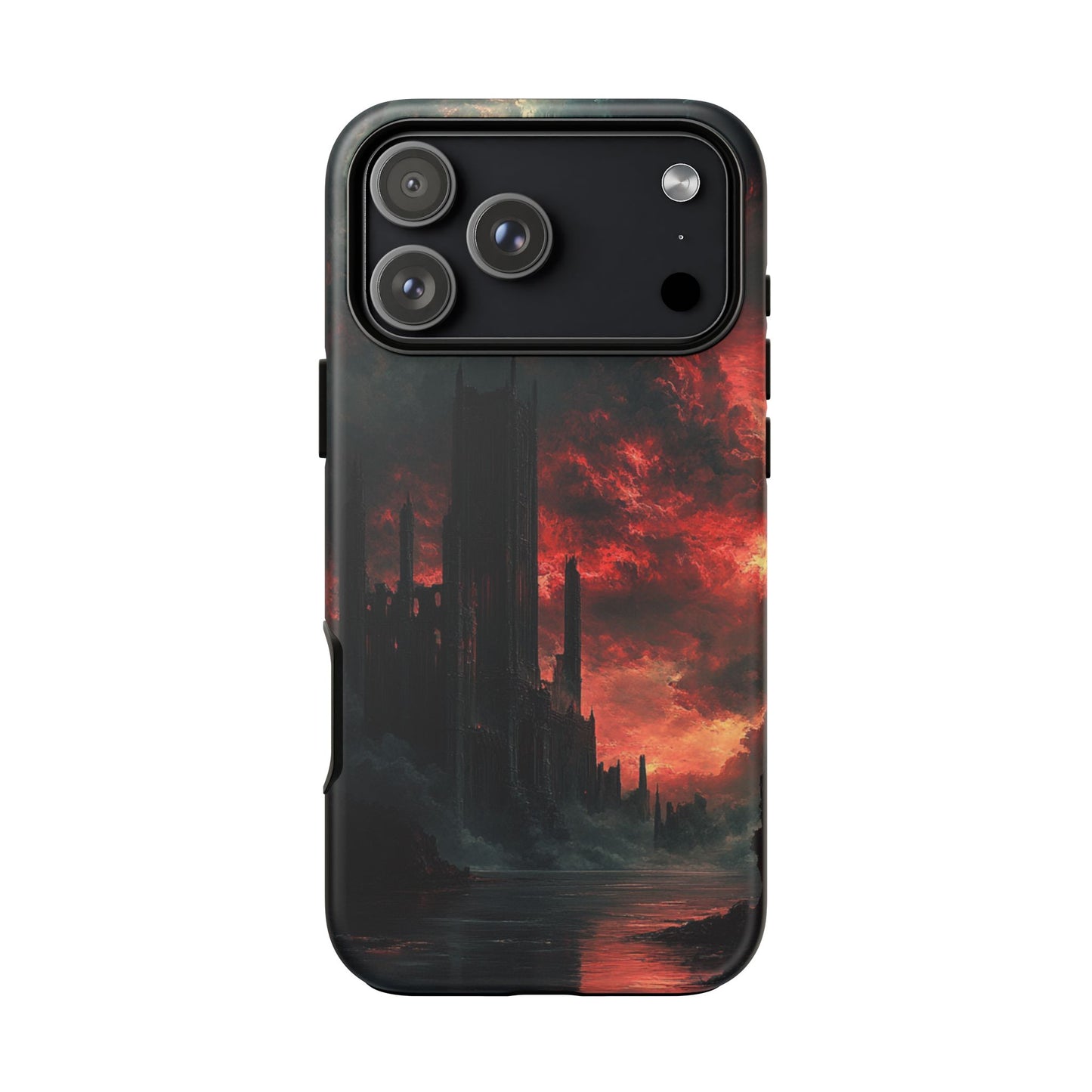 Crimson Dread Citadel – Tough iPhone Case