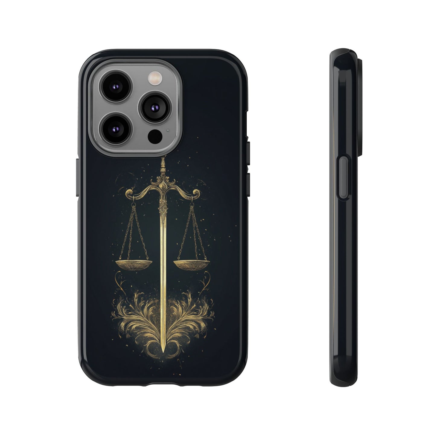 Libra Gilded Balance – Tough iPhone Case