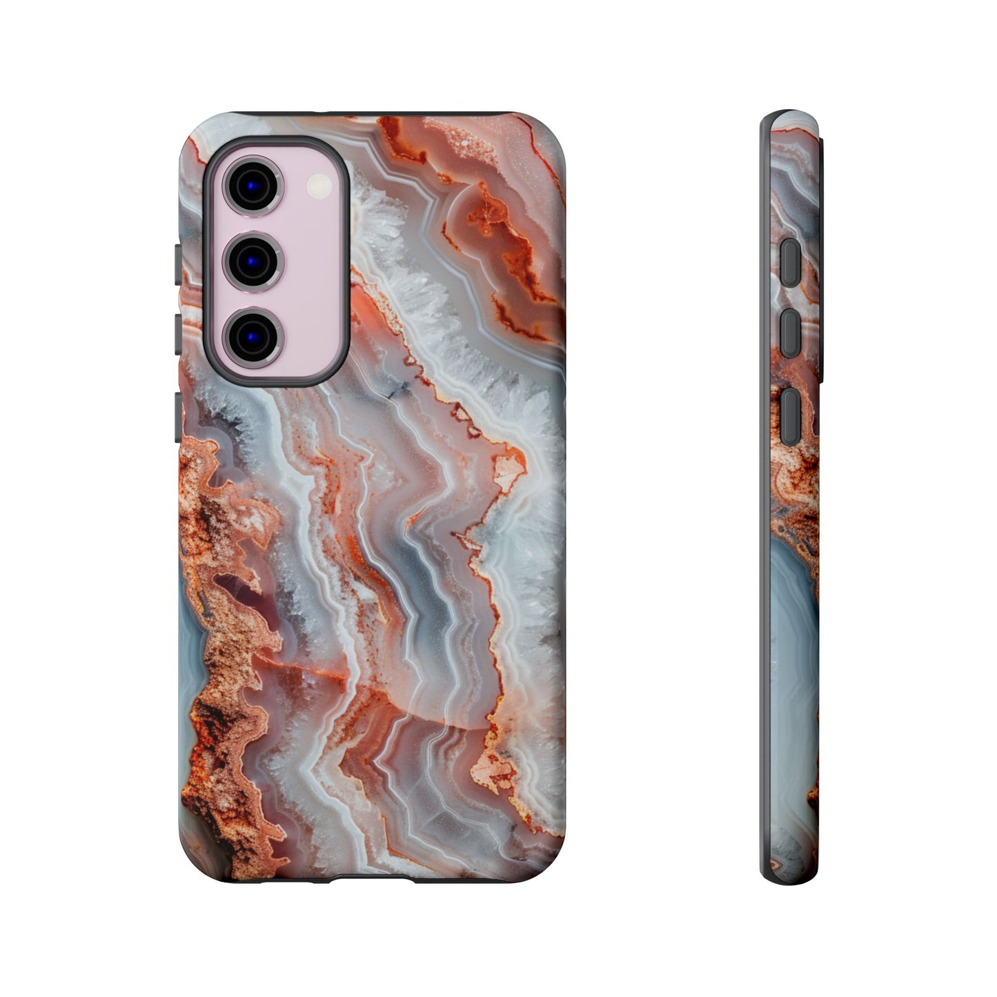 Rose Agate Currents – Tough Samsung Galaxy Case