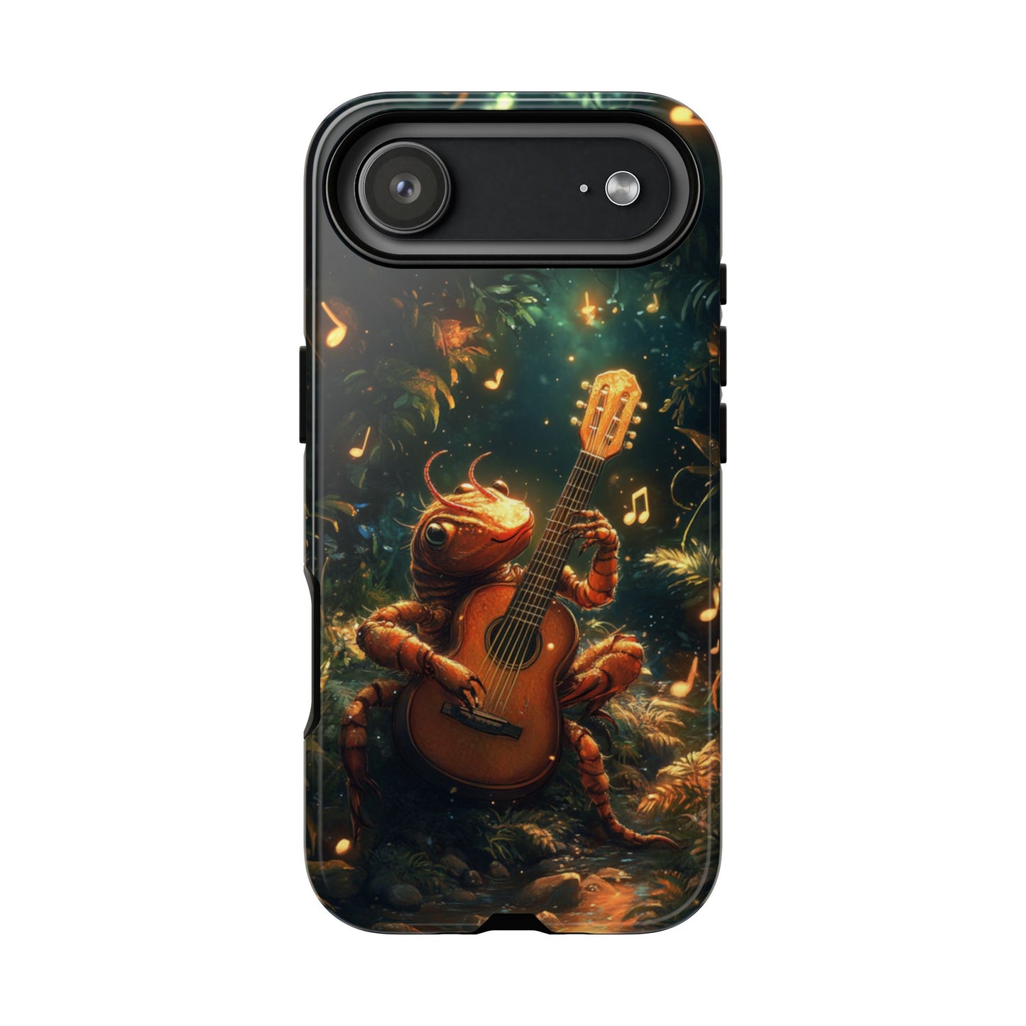 Serenade Forest Guitarist - Tough iPhone Case