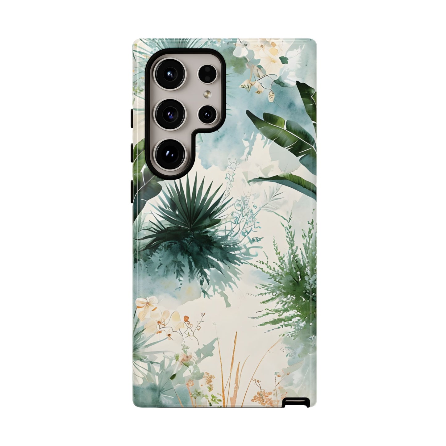 Tropical Botanical Watercolor - Tough Samsung Galaxy Case