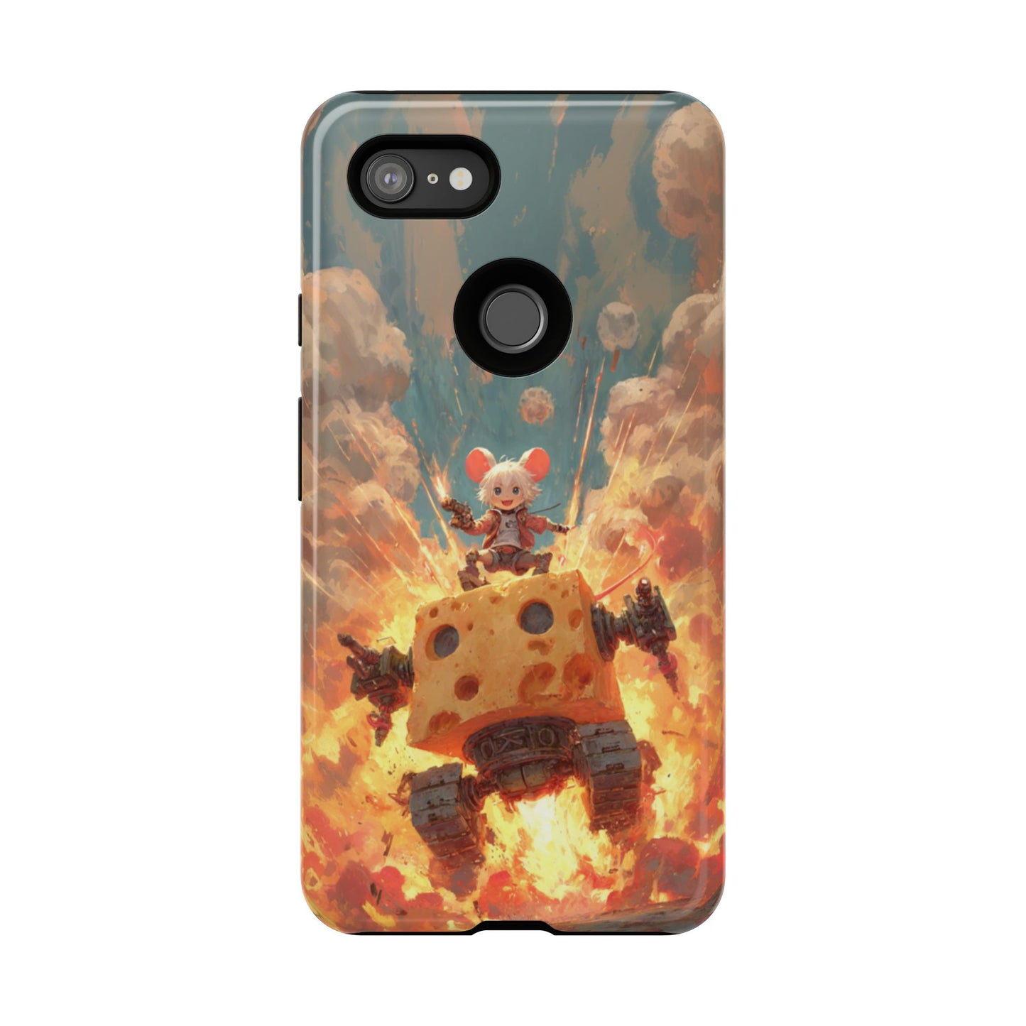 Battle Tank Mouse - Tough Google Pixel Case