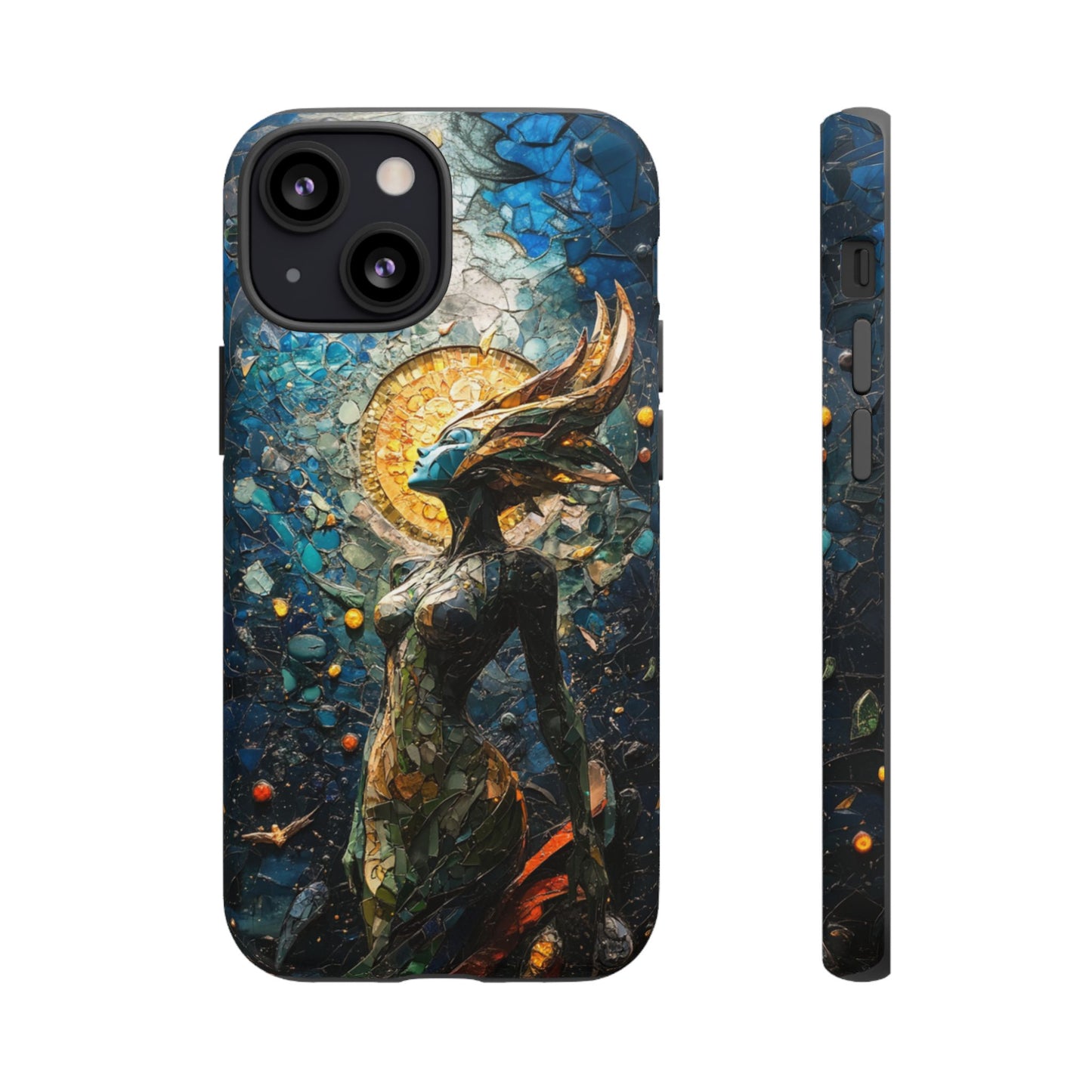 Ethereal Mosaic Goddess Phone Case - iPhone, Google Pixel, Samsung Galaxy