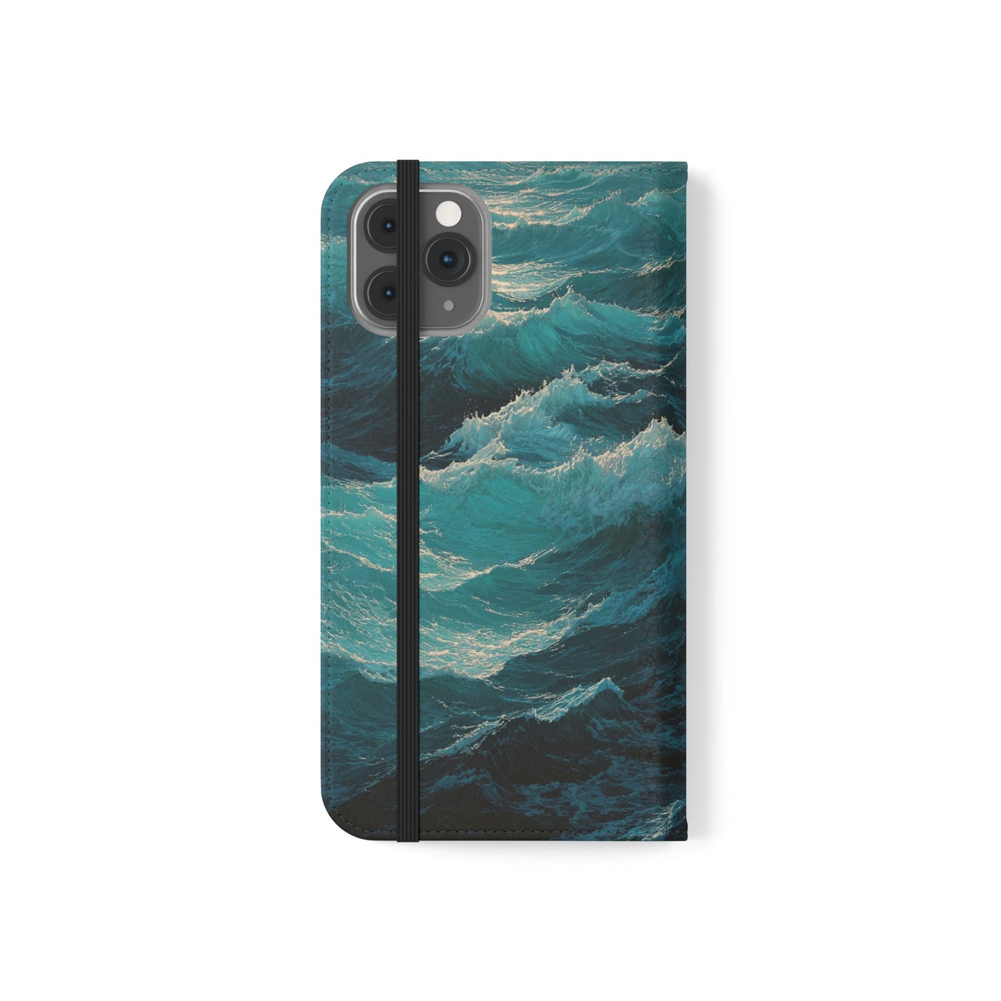 Ocean Waves - Wallet Flip Case