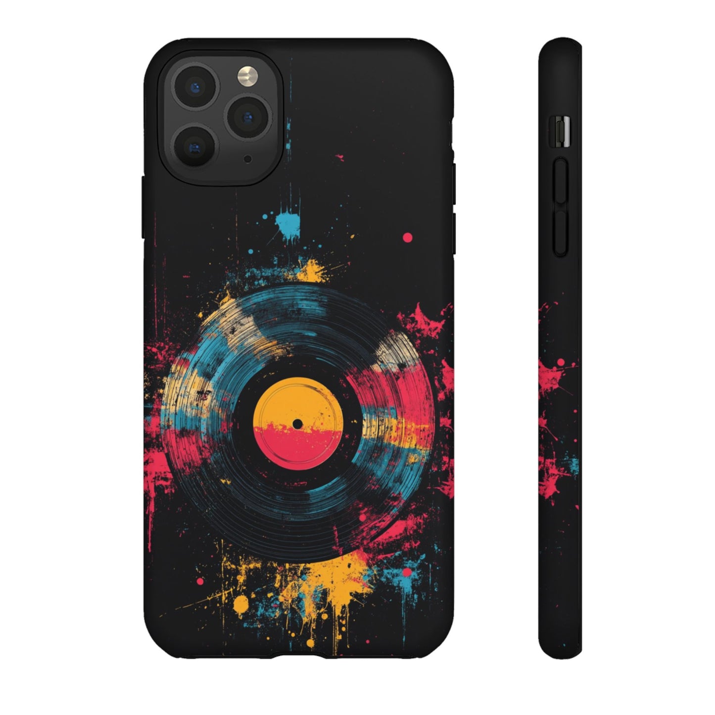 Vibrant Vinyl Record Phone Case - iPhone, Google Pixel, Samsung Galaxy