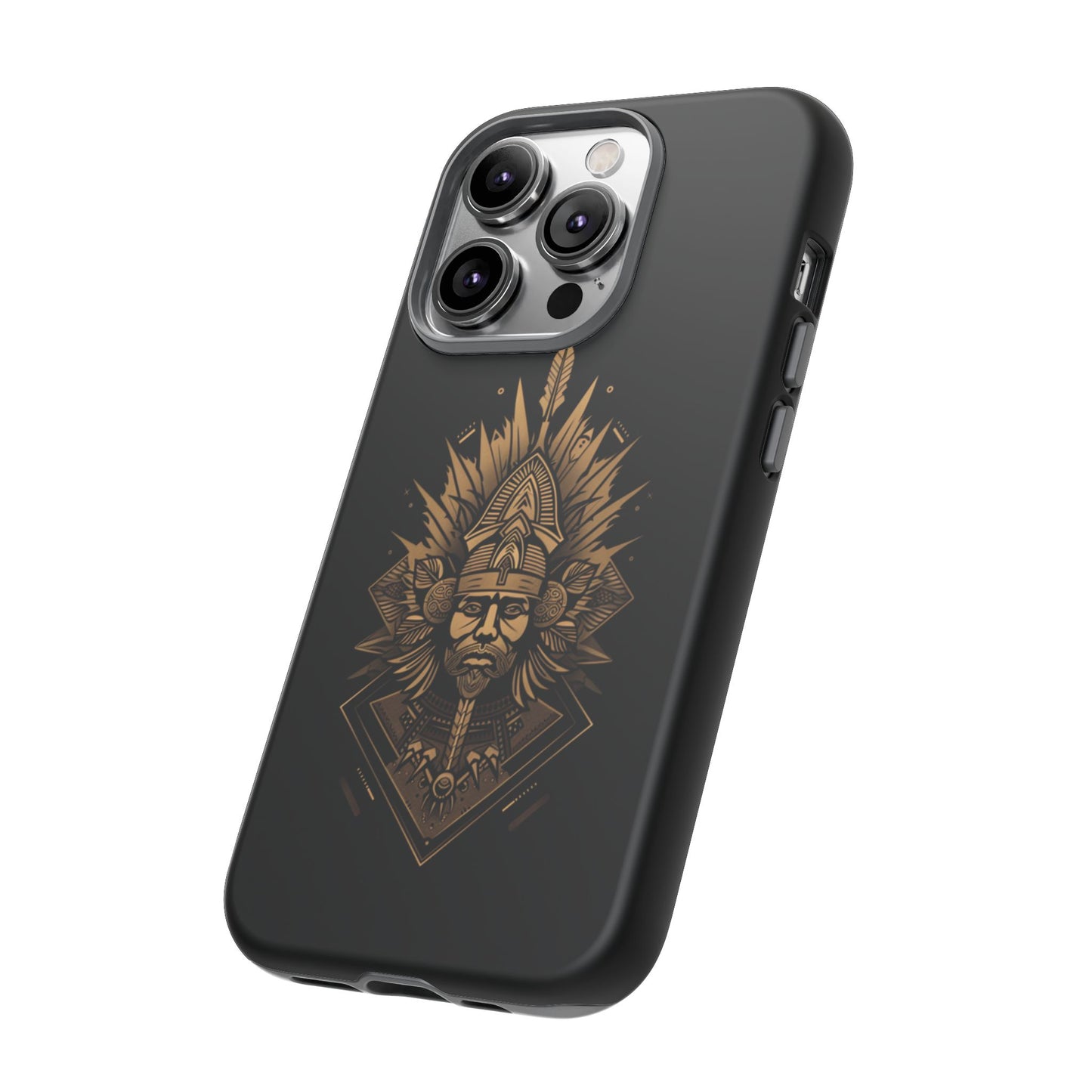 Golden Warrior Guardian - iPhone, Google Pixel, Samsung Galaxy