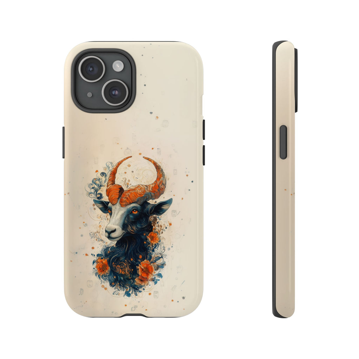 Capricorn Celestial Goat - Tough iPhone Case