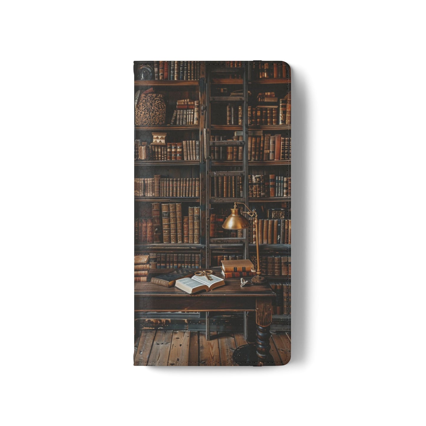 Old World Study - Wallet Flip Case