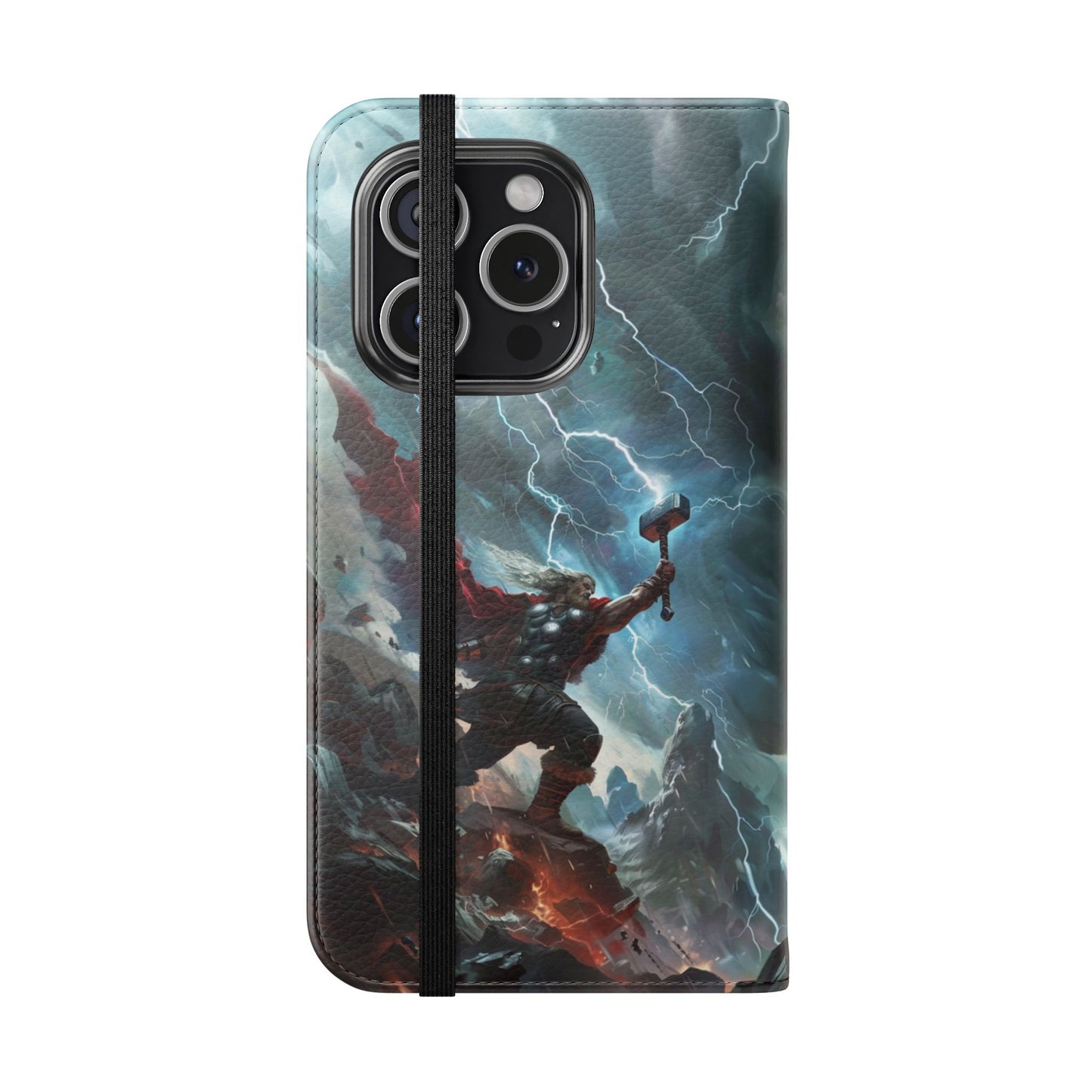 Thor Lightning Storm - Wallet Flip Case