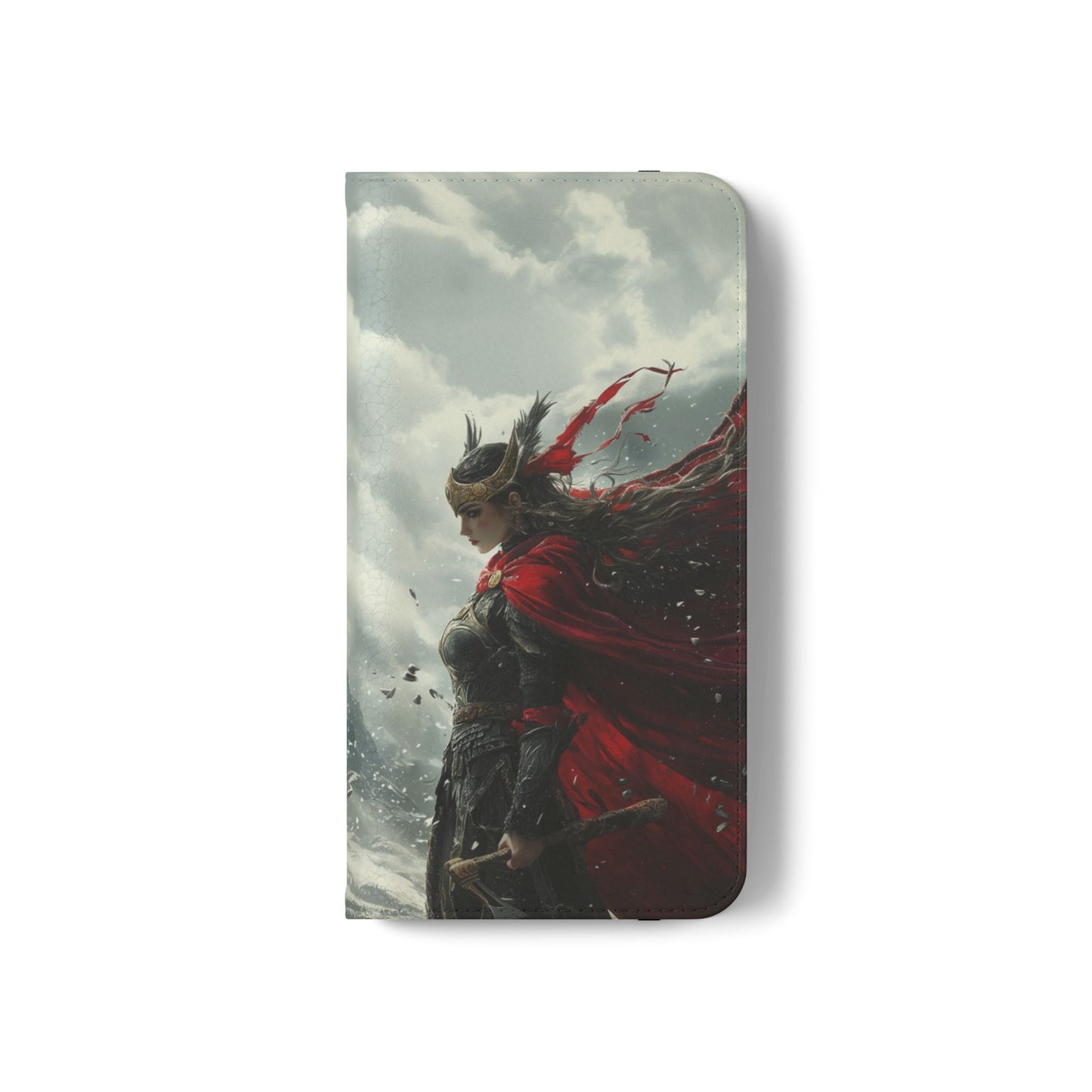 Freya Crimson Valkyrie - Wallet Flip Case