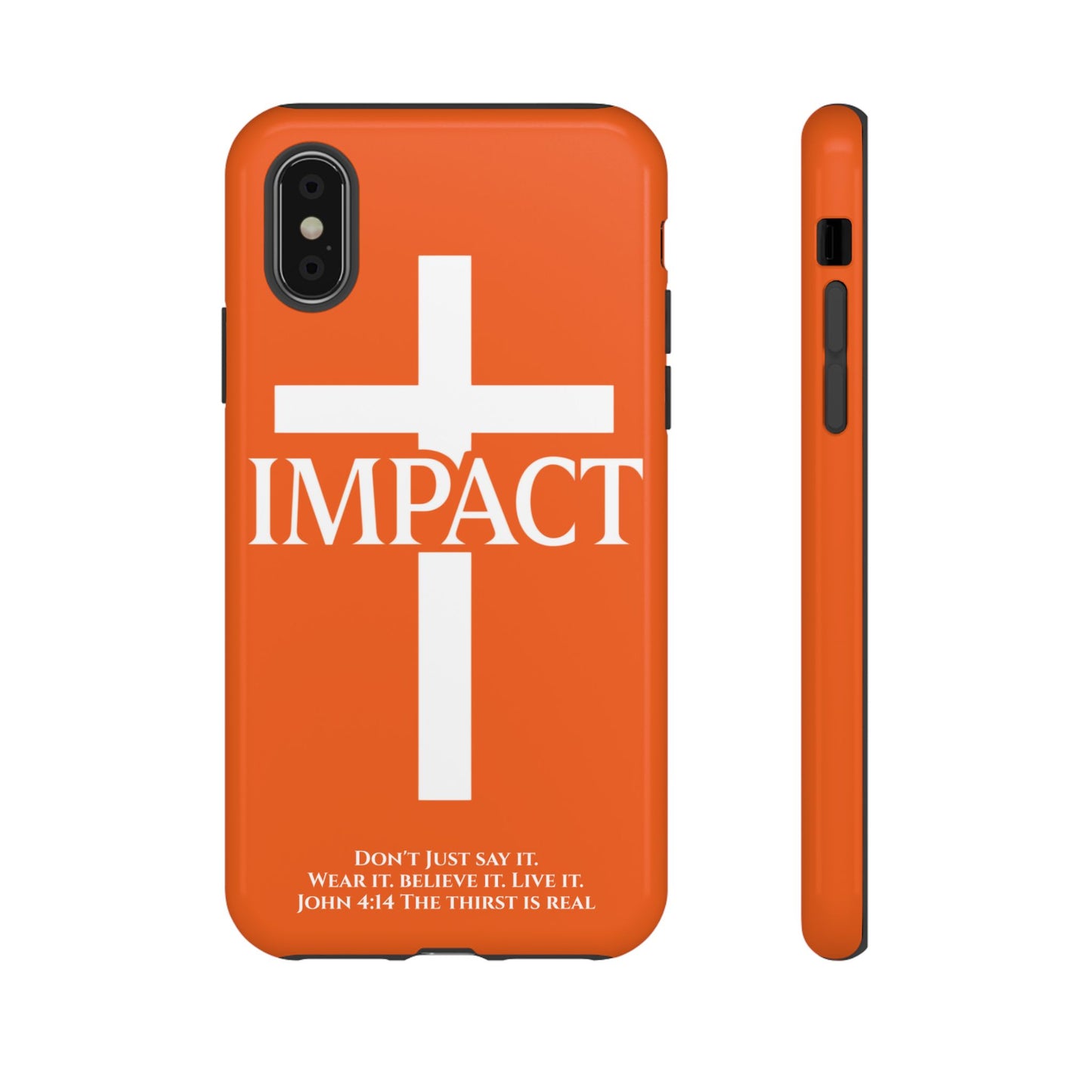Impact Orange - Tough iPhone Case