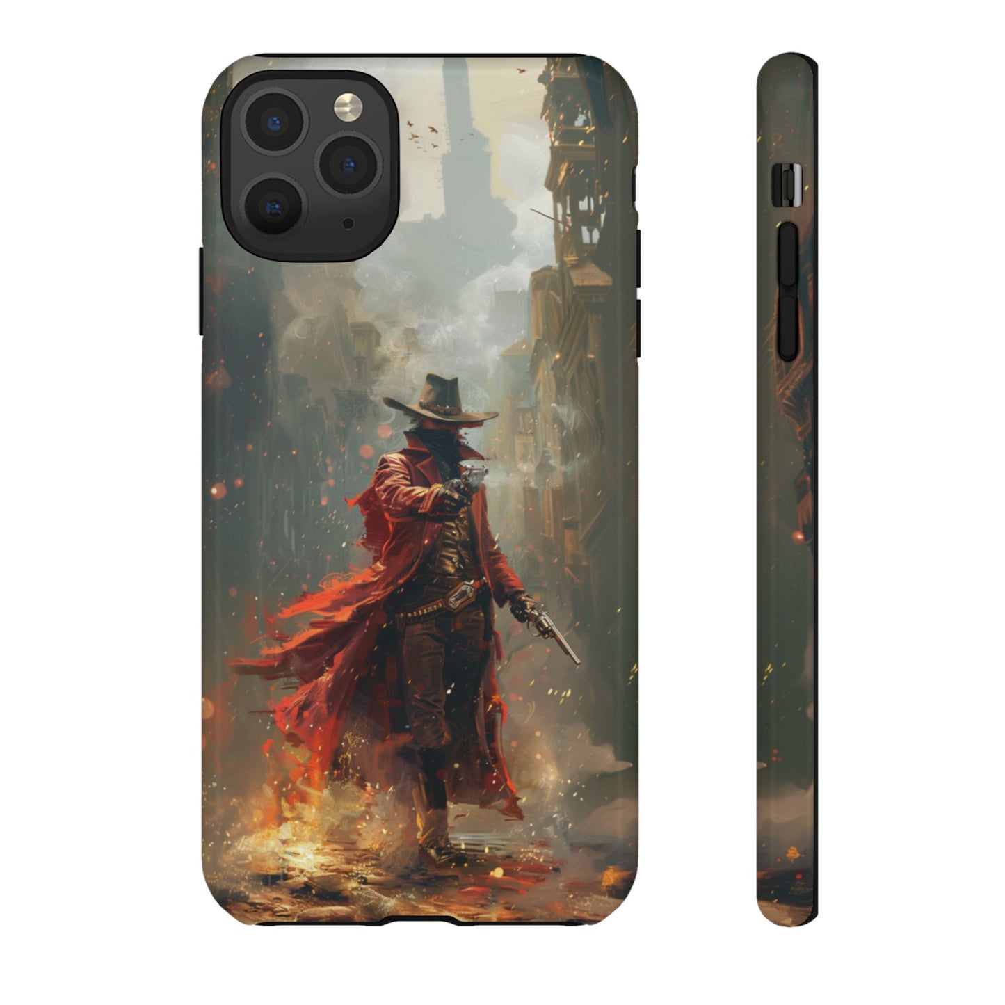 Crimson Gunslinger – Tough iPhone Case