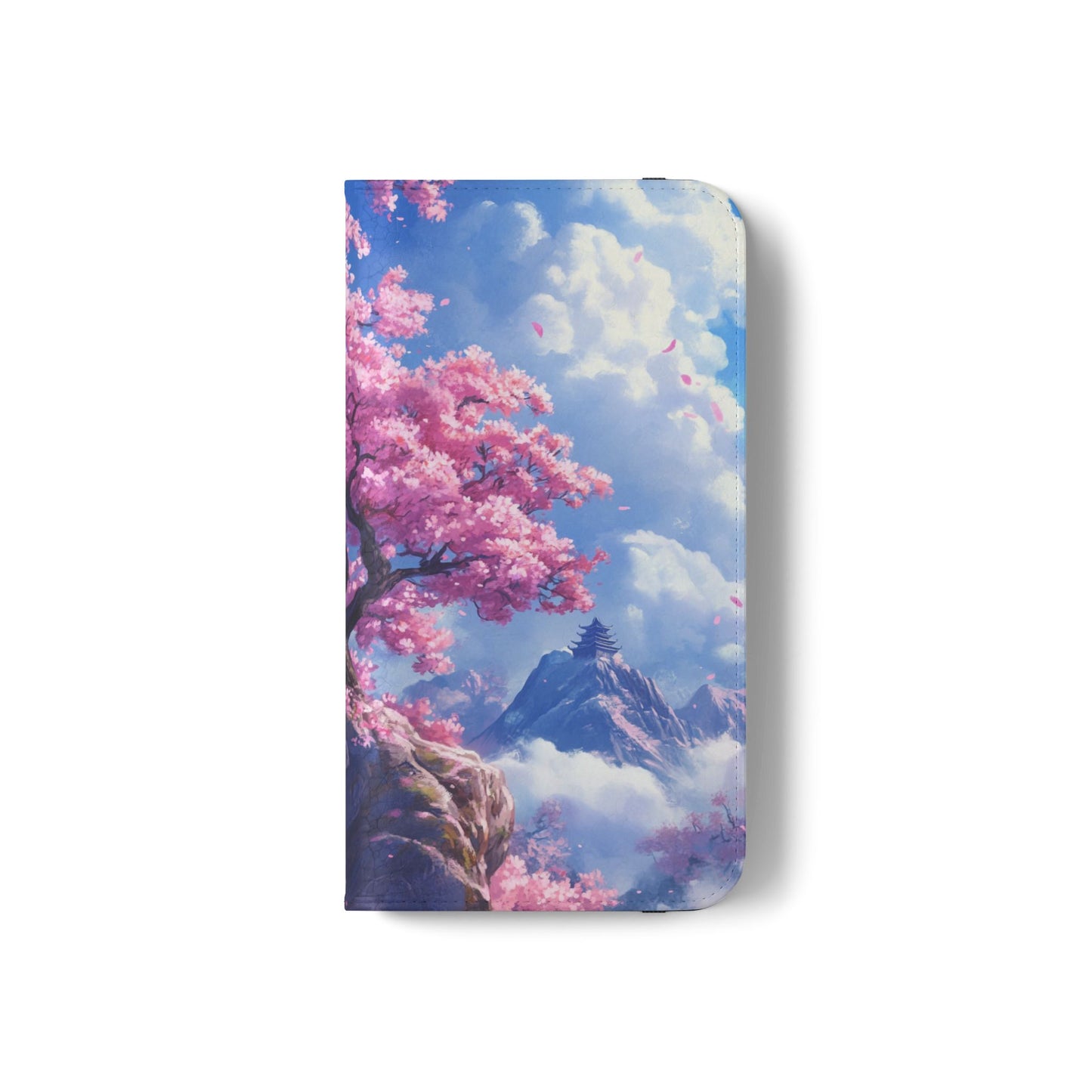 Sakura Sky Temple - Wallet Flip Case