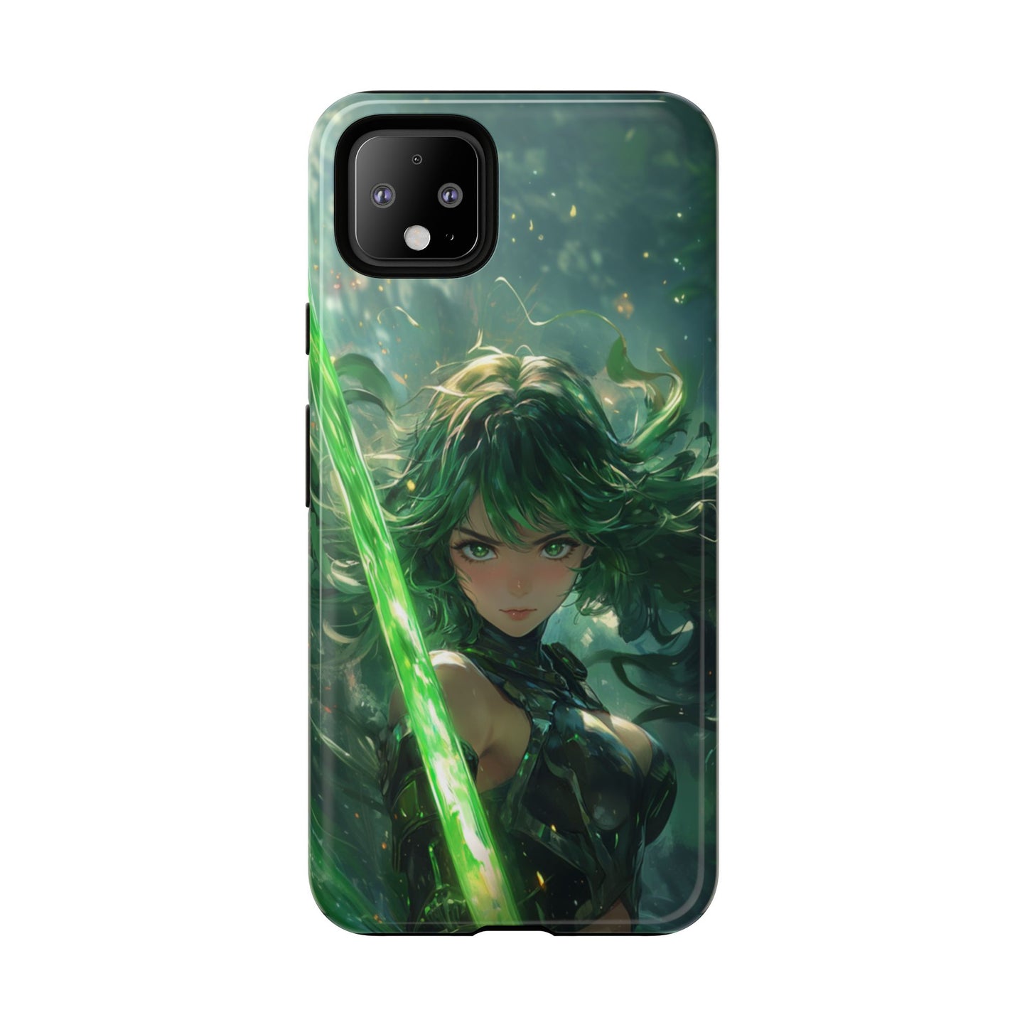 Emerald Blade Warrior – Tough Google Pixel Case