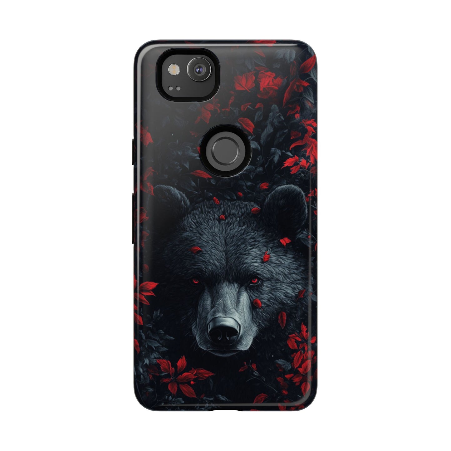Crimson Bear Thicket – Tough Google Pixel Case