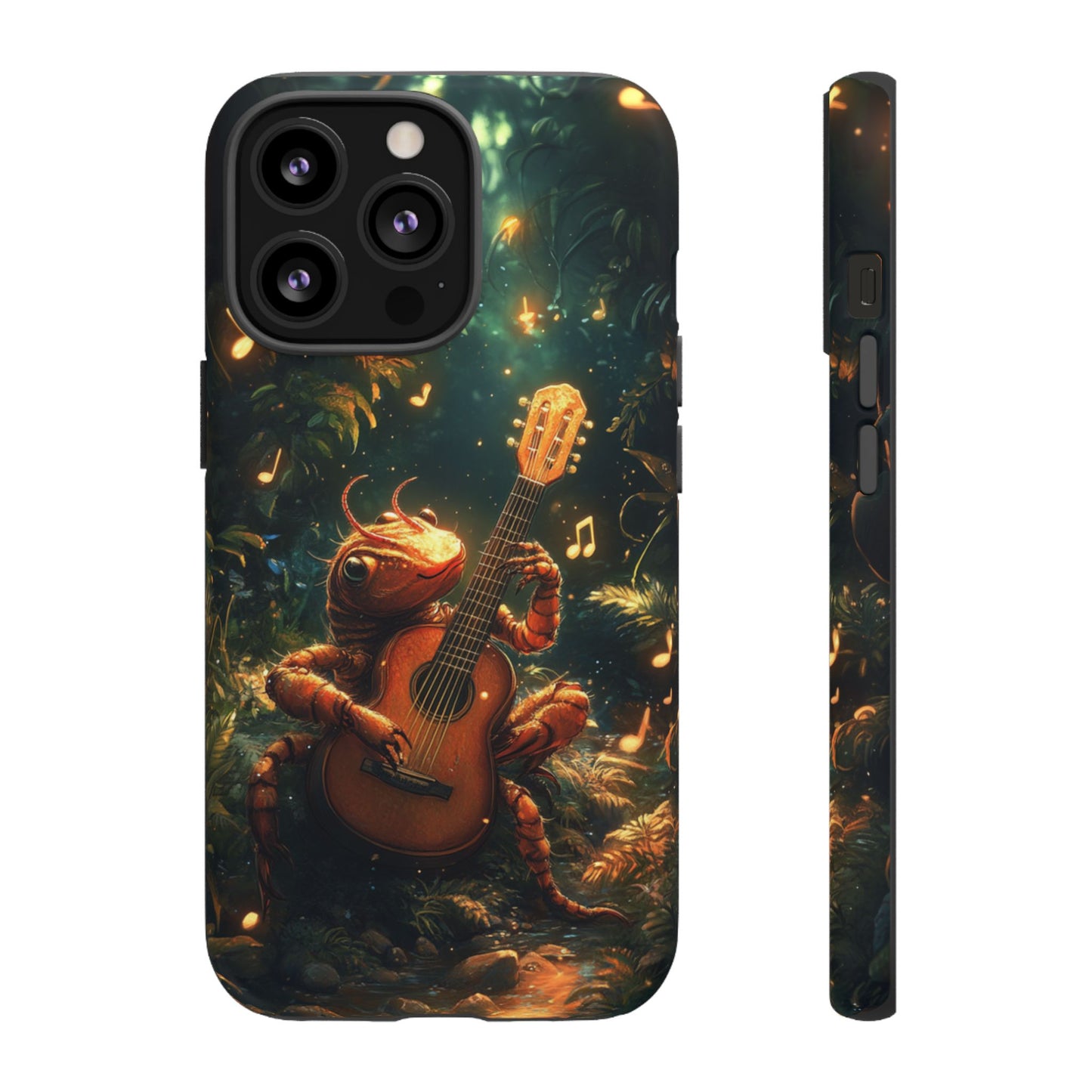 Serenade Forest Guitarist - Tough iPhone Case