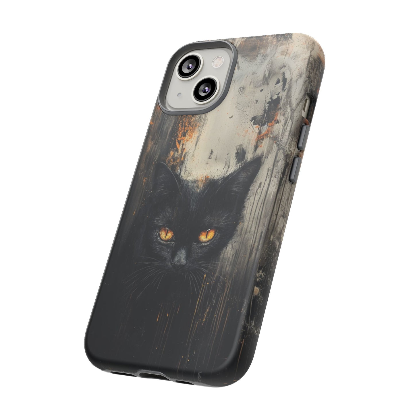 Enigmatic Black Cat Phone Case - iPhone, Google Pixel, Samsung Galaxy