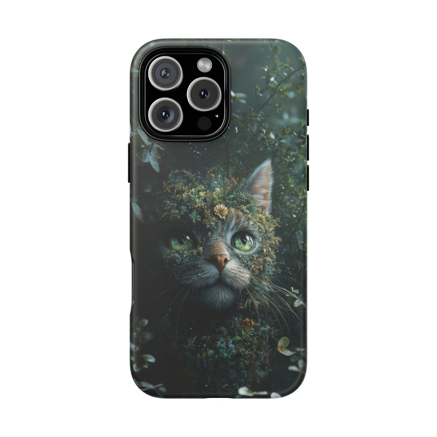 Forest Fantasy Cat Phone Case – iPhone, Google Pixel, Samsung Galaxy