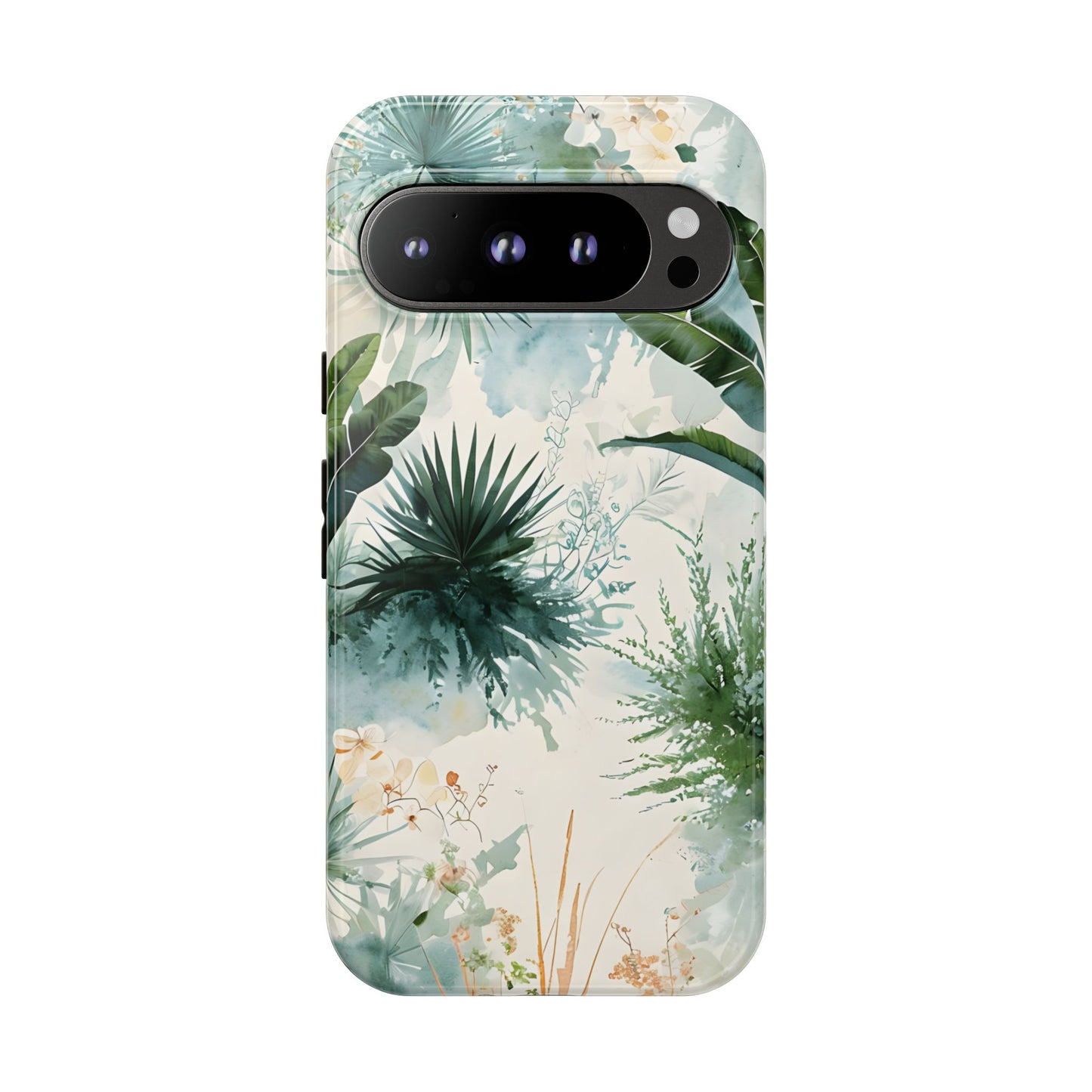 Tropical Botanical Watercolor - Tough Google Pixel Case