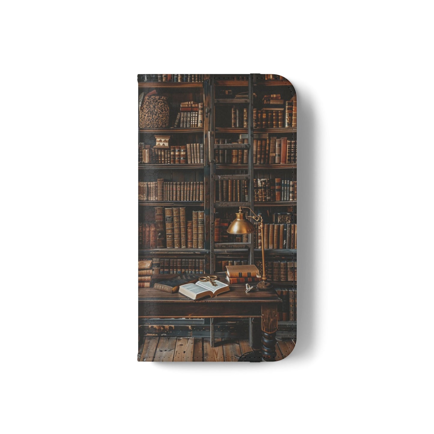 Old World Study - Wallet Flip Case