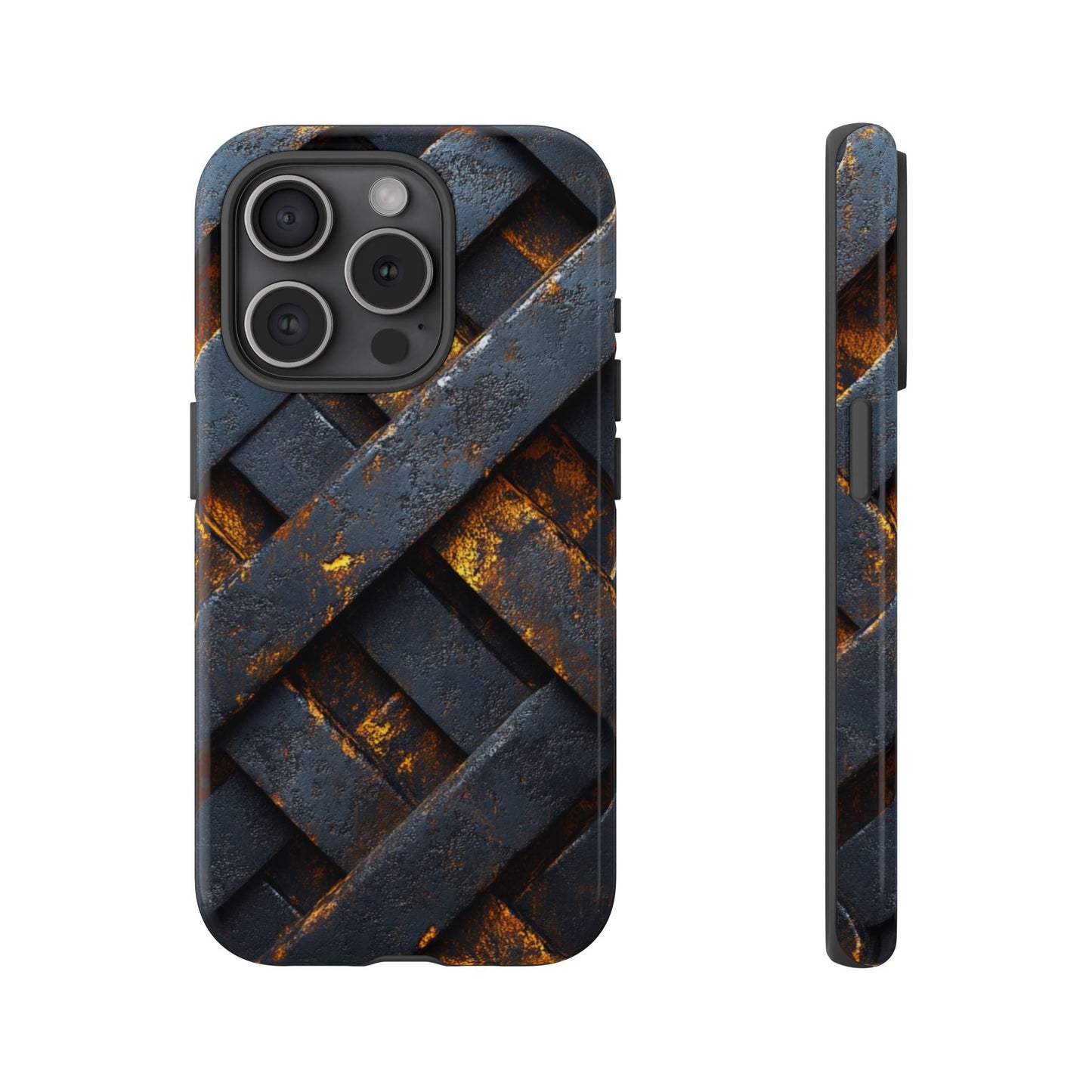 Geometric Interlocking Pattern Phone Case - iPhone, Google Pixel, Samsung Galaxy