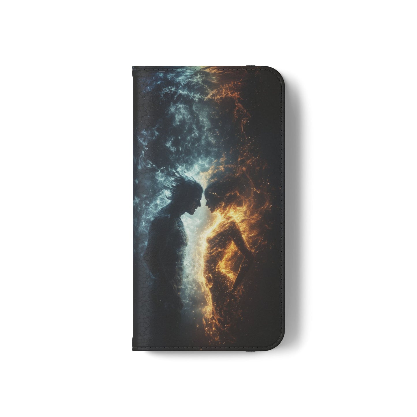 Fire & Frost Lovers - Wallet Flip Case
