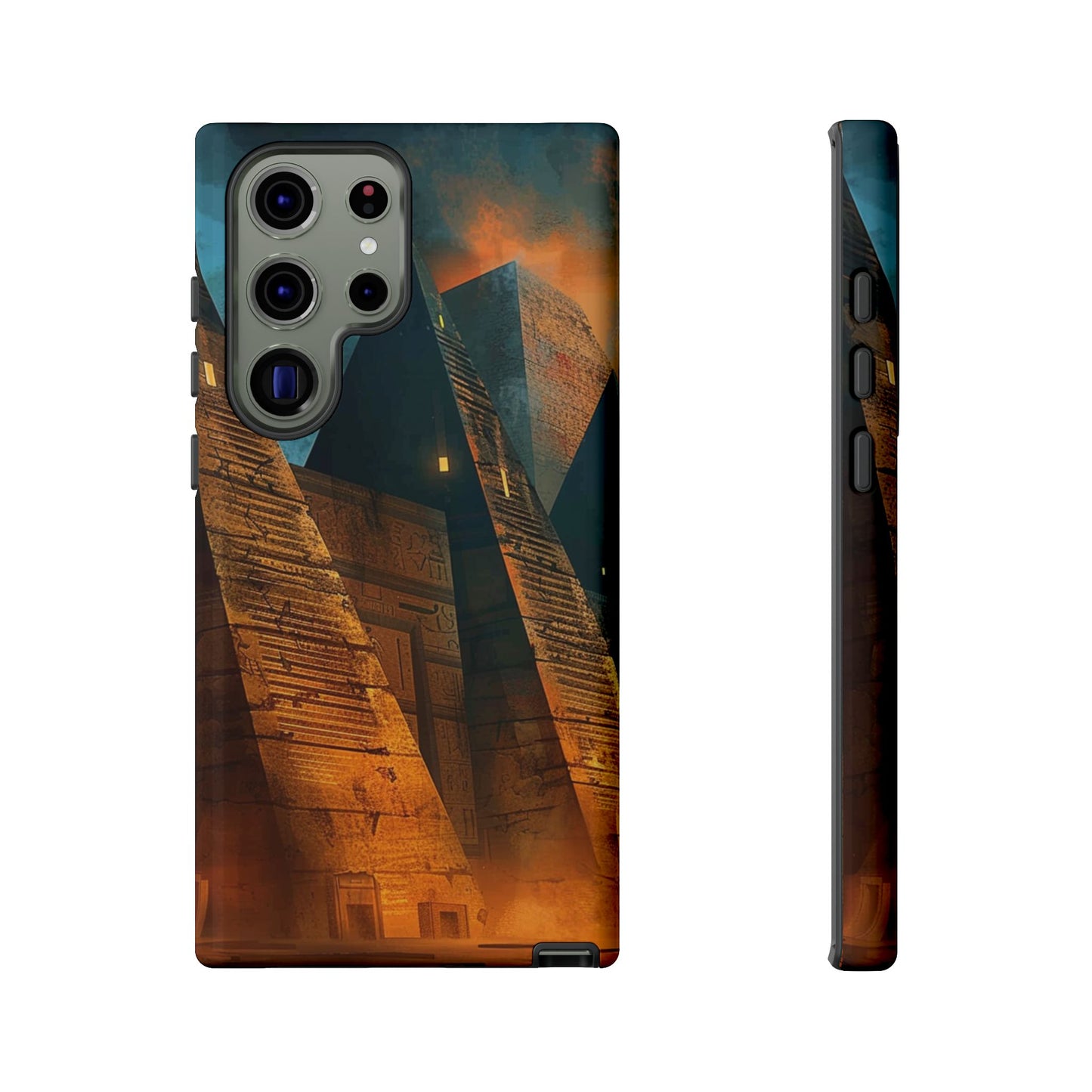 Ancient Egyptian Pyramids Sunset - Tough Samsung Galaxy Case