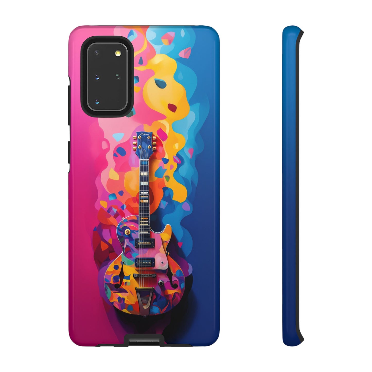 Vibrant Abstract Guitar Phone Case - iPhone, Google Pixel, Samsung Galaxy