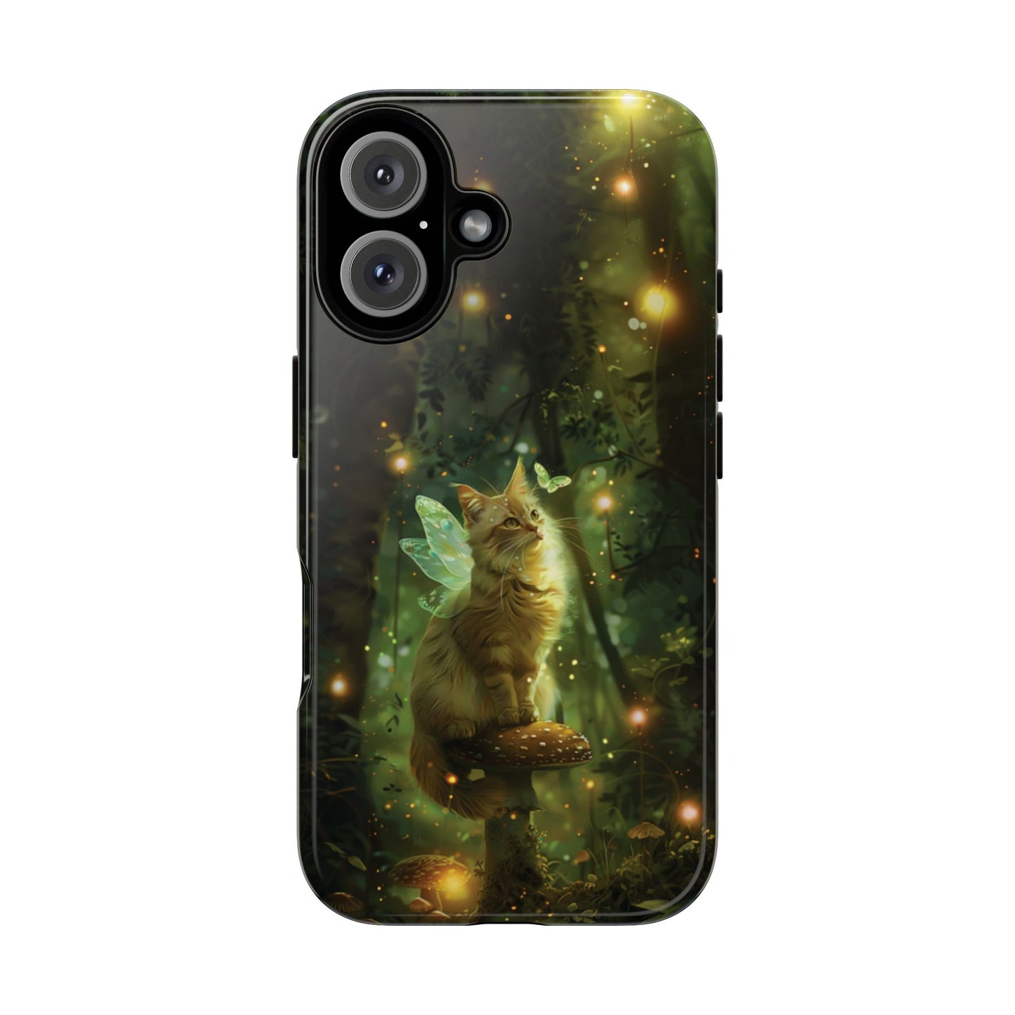 Fairy Tale Forest Cat - iPhone, Google Pixel, Samsung Galaxy