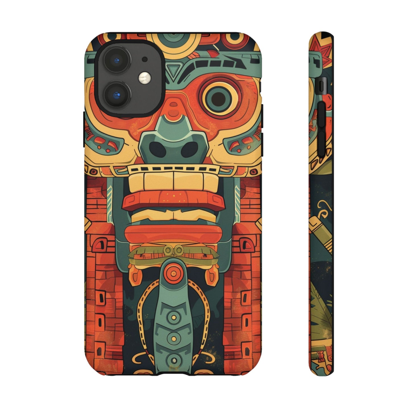 Vivid Ancient Glyphs Phone Case - iPhone, Google Pixel, Samsung