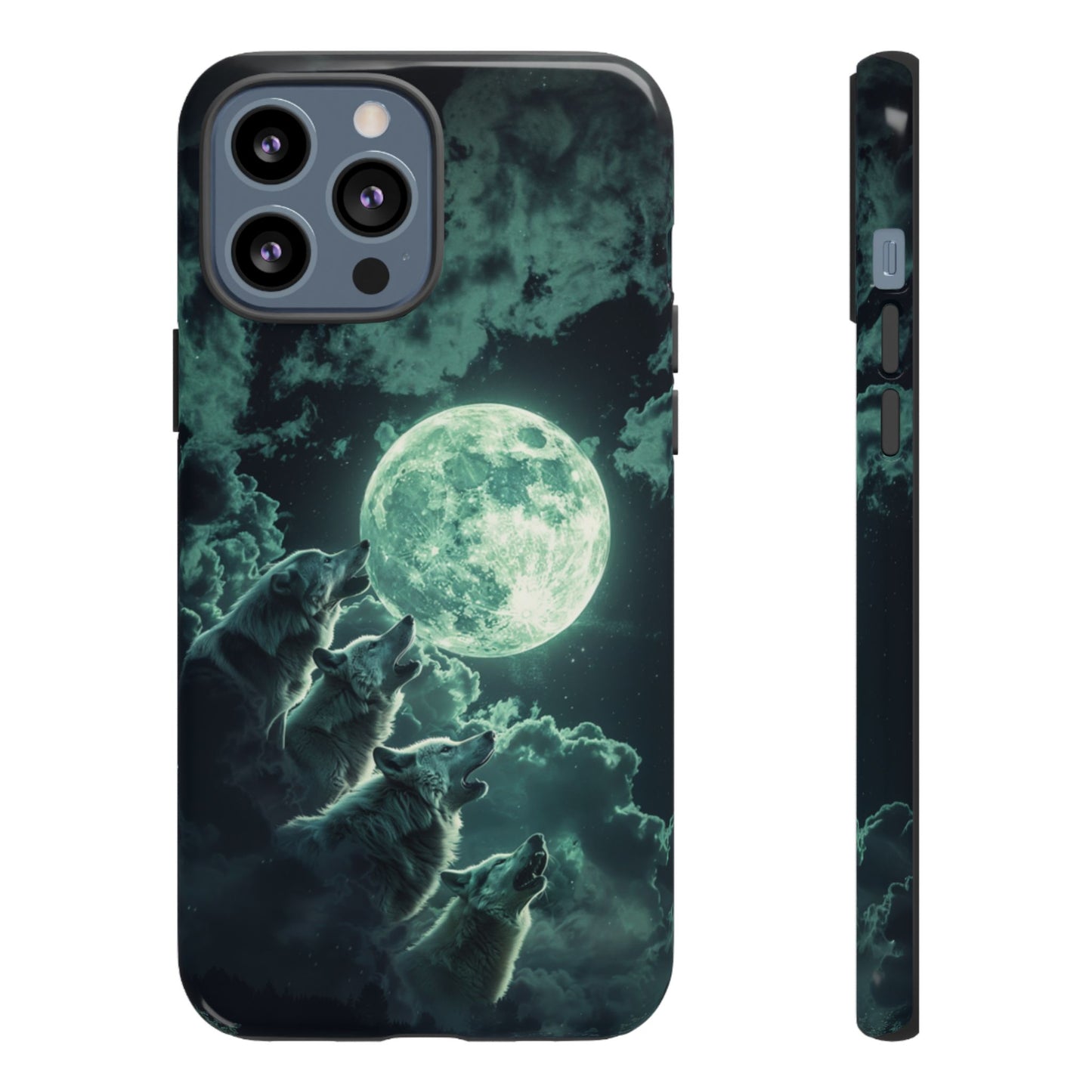 Lunar Pack: Wolves in Harmony - iPhone, Google Pixel, Samsung Galaxy