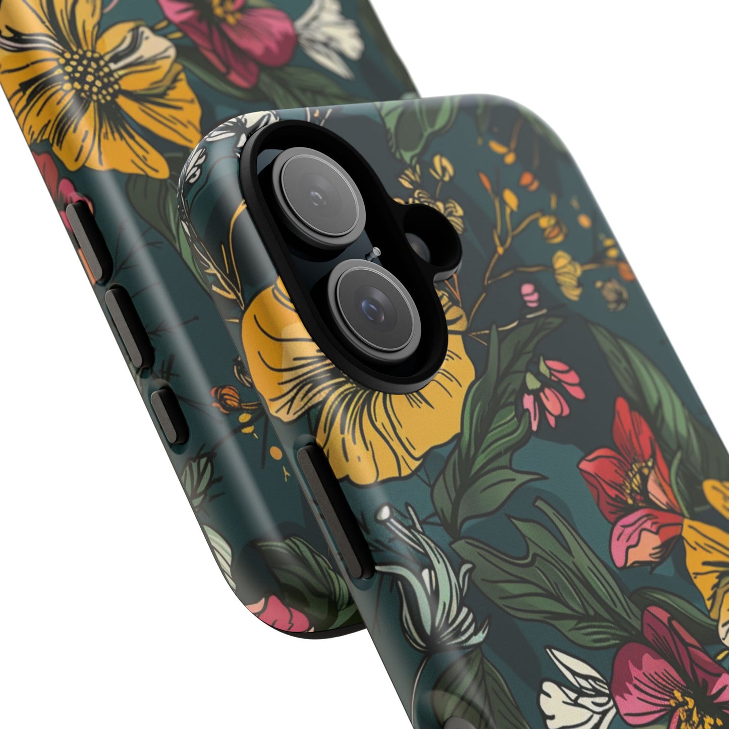 Vintage Floral Bloom – Tough iPhone Case