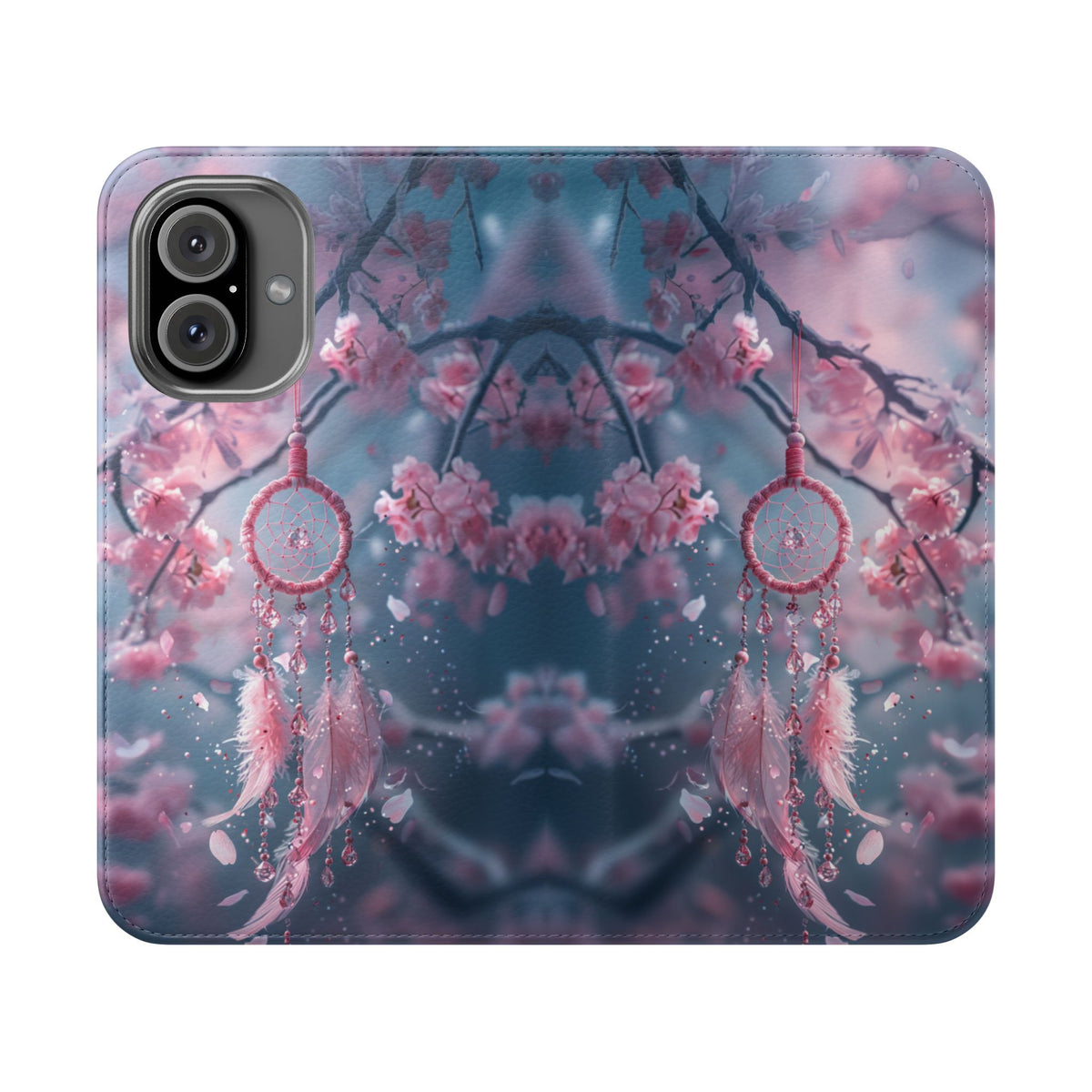 Cherry Blossom Dreamcatcher - Wallet Flip Case