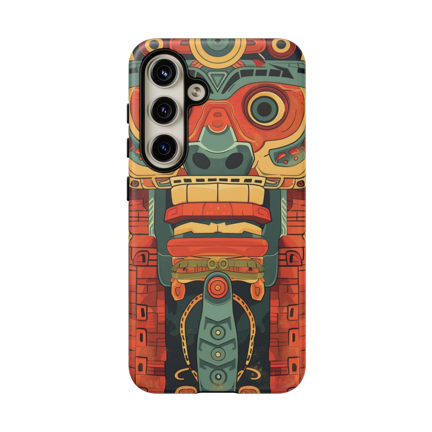 Vivid Ancient Glyphs Phone Case - iPhone, Google Pixel, Samsung