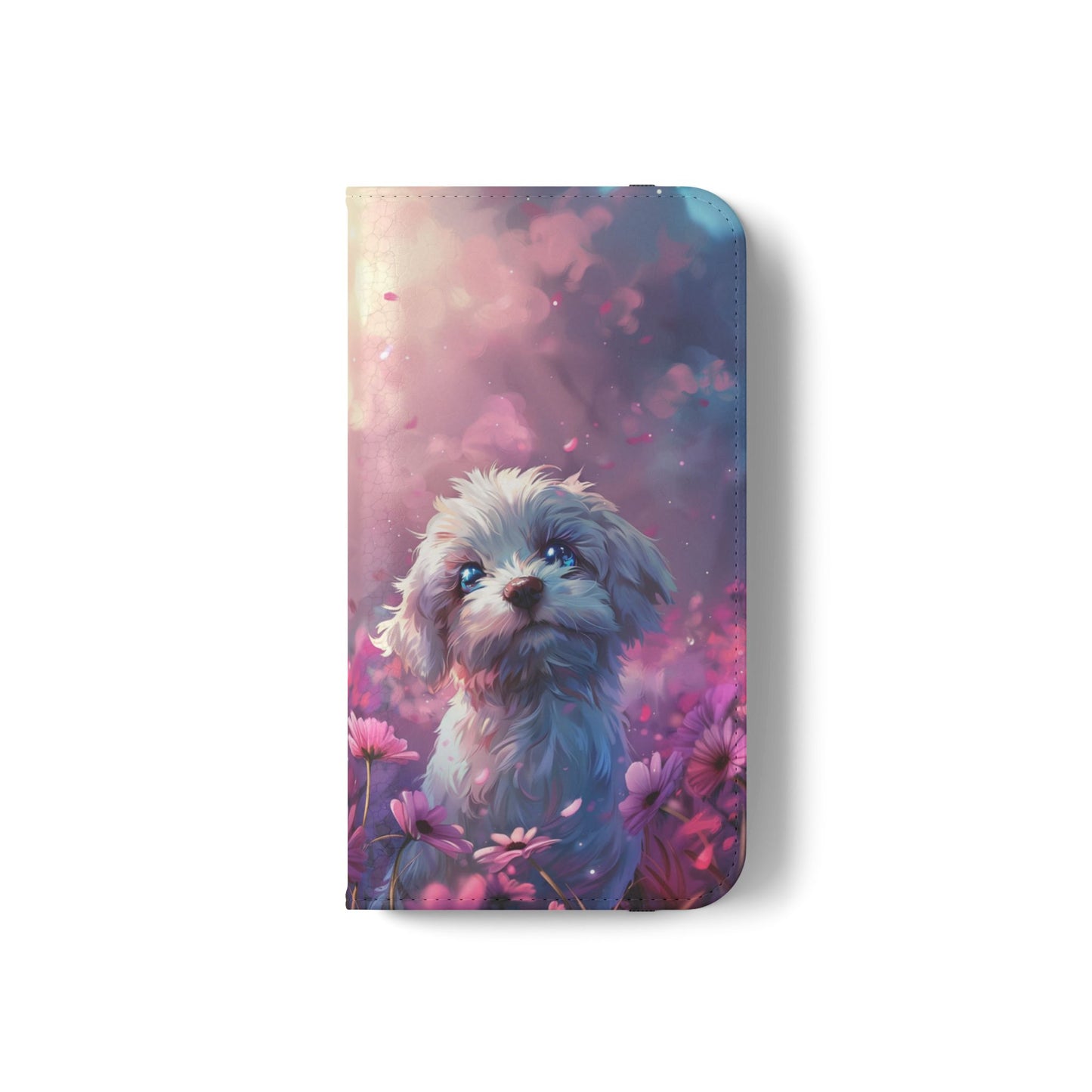 Dreamy Puppy - Wallet Flip Case
