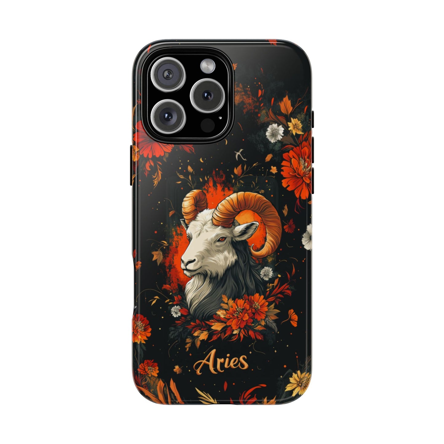 Aries Inferno Bloom Phone Case – iPhone, Google Pixel, Samsung Galaxy