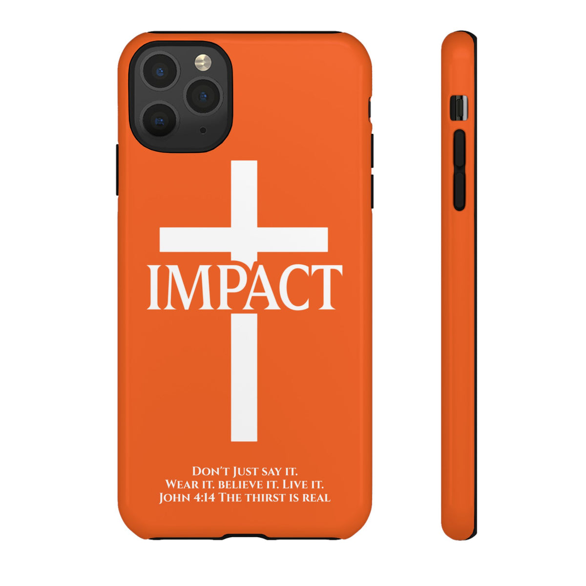 Impact Orange - Tough iPhone Case
